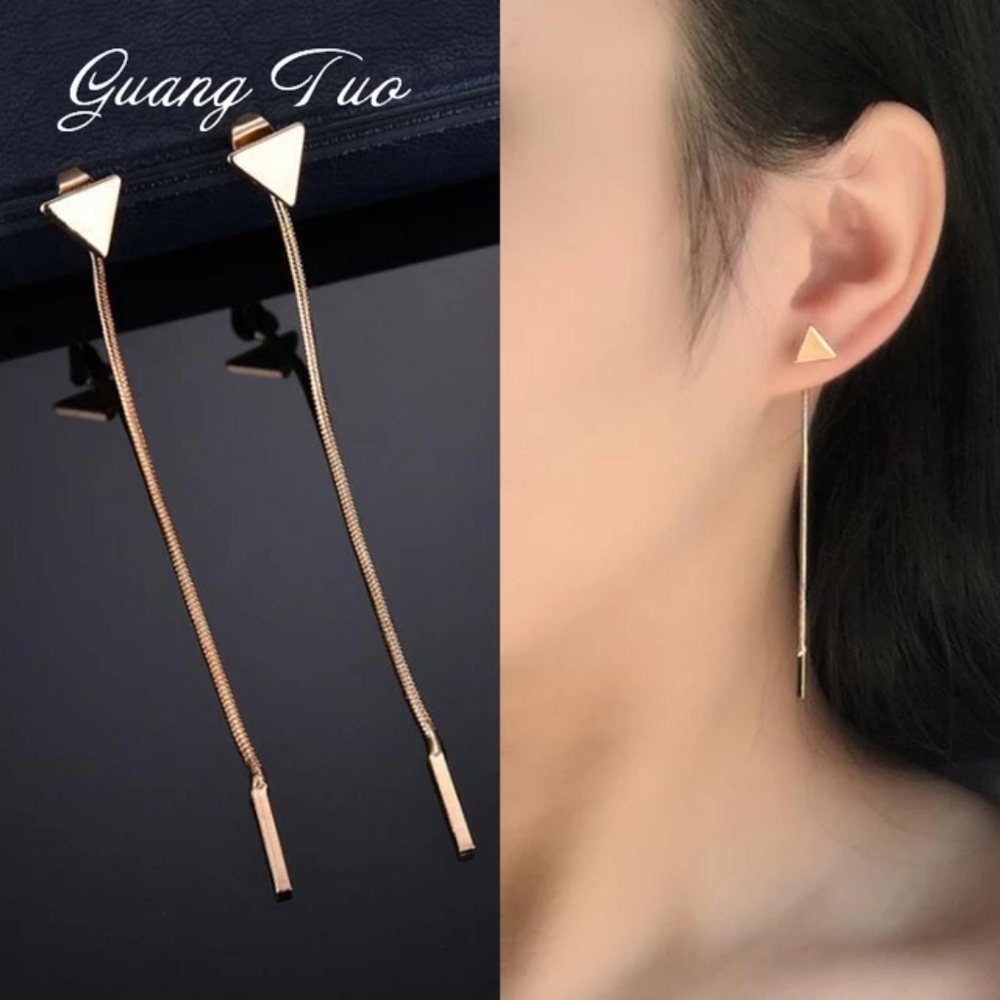 ✨ New!!! Line Dangle Stud Earrings 😘 2 for $15 - Picture 2 of 6